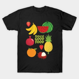 Healthy Vegan Natural Good Food T-Shirt